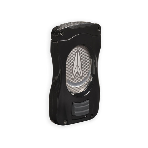 Lotus GT Double Guillotine Cigar Cutter - Black