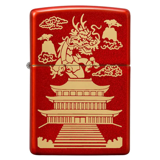 Zippo Lighter - Chinese Towering Dragon