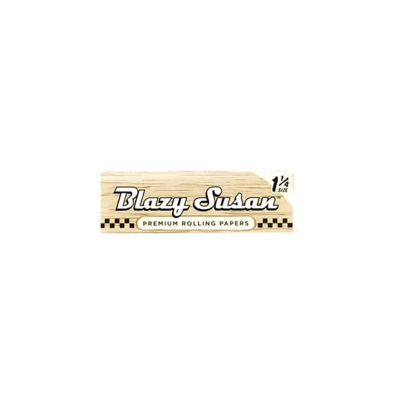 Blazy Susan Unbleached Rolling Papers - 1¼