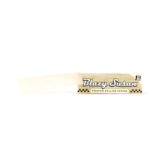 Blazy Susan Unbleached Rolling Papers - 1¼
