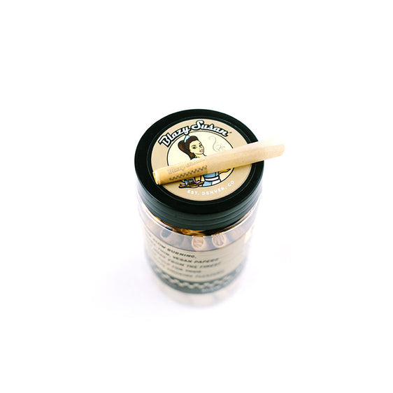 Blazy Susan Shorty Unbleached Pre Rolled Cones - 50 Count