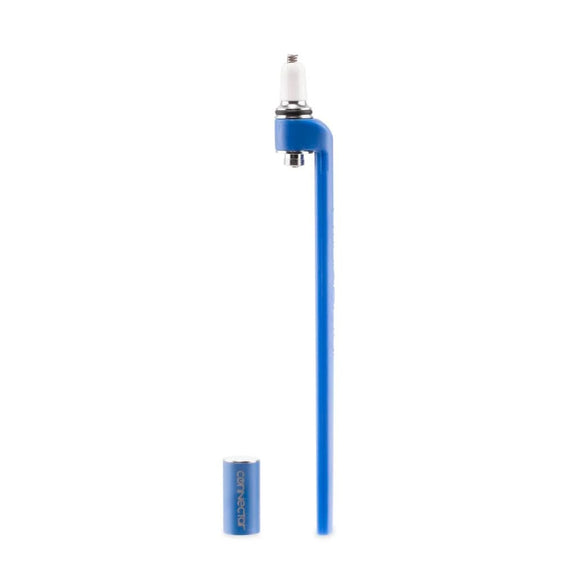 Ooze X Stache Connectar - 510 Thread Nectar Collector Vape Pen Attachment Blue