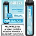 Breeze Pro Disposable Pod Vape Flavor - Blueberry Mint