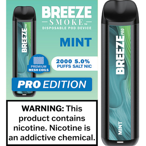 Breeze Pro Disposable Vape - Mint