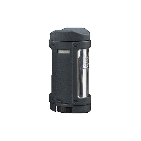 Jetline Bugle Master Quadruple Table Top Torch Lighter - Black