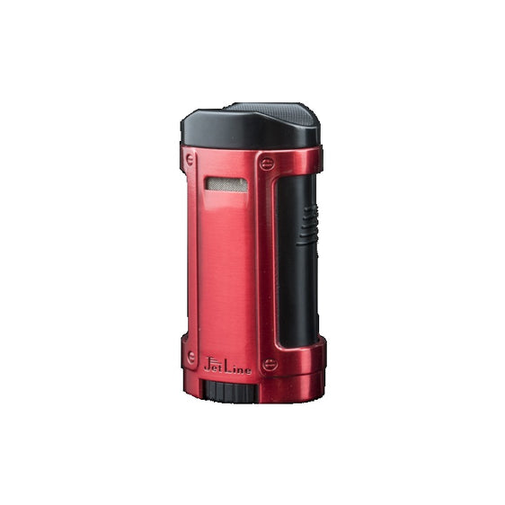 Jetline Bugle Master Quadruple Table Top Torch Lighter - Red