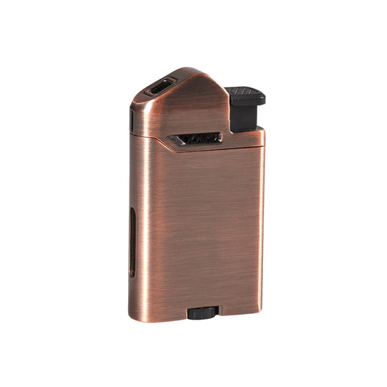 Vertigo Attache 2 Soft Flame Lighter - Brushed Copper