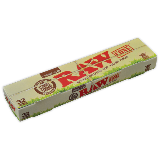 RAW Organic Kingsize Cones - UNIT