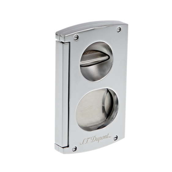 S.T. Dupont Double Blade Cigar Cutter - Chrome