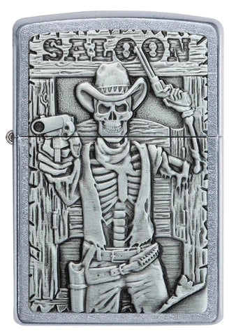 Zippo Lighter - Saloon Skull