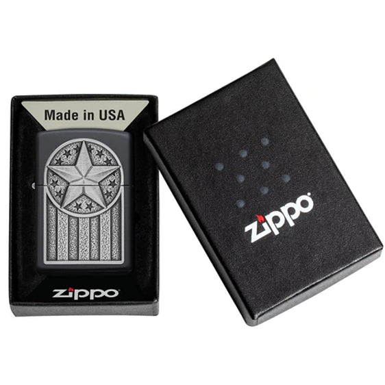 Zippo Lighter - American Metal Emblem