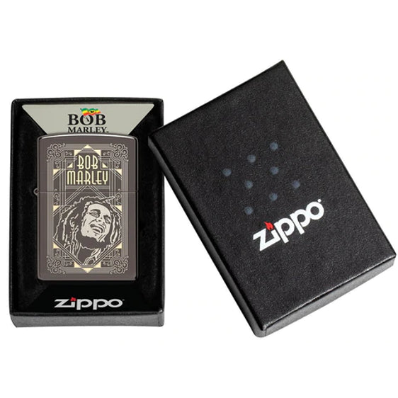Zippo Lighter - Bob Marley Black Ice