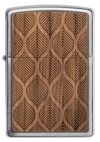 Zippo Lighter - Woodchuck Walnut Leaves