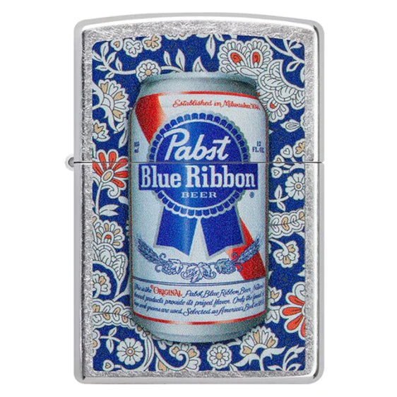 Zippo Lighter - Pabst Blue Ribbon Beer - Lighter USA