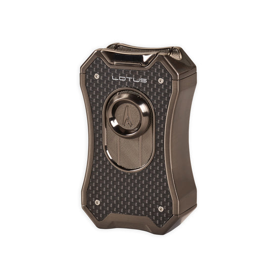 Lotus Emperor Quad Flame Table Top Lighter - Gunmetal