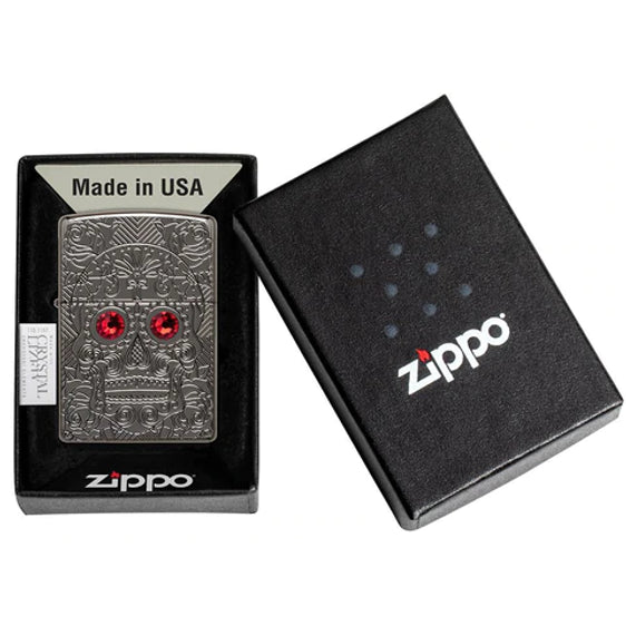 Zippo Lighter - Crystal Skull