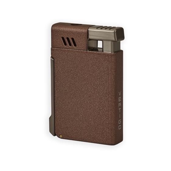 Vertigo Hammer Single Flame Torch Lighter - Brown Crackle