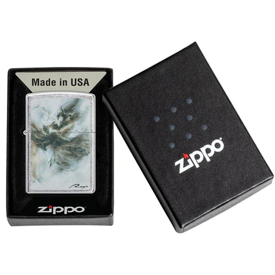 Zippo Lighter - Luis Royo Swirling Gracefully