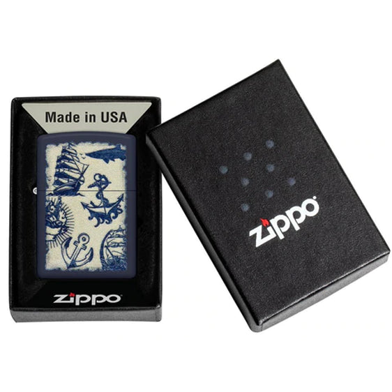 Zippo Lighter - Nautical