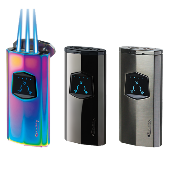 Vector Icon Electric Triple Flame Torch Lighter