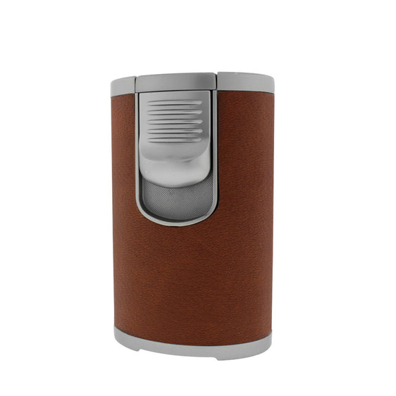 Jetline DT-101 Desktop Quadruple Torch Lighter - Light Brown