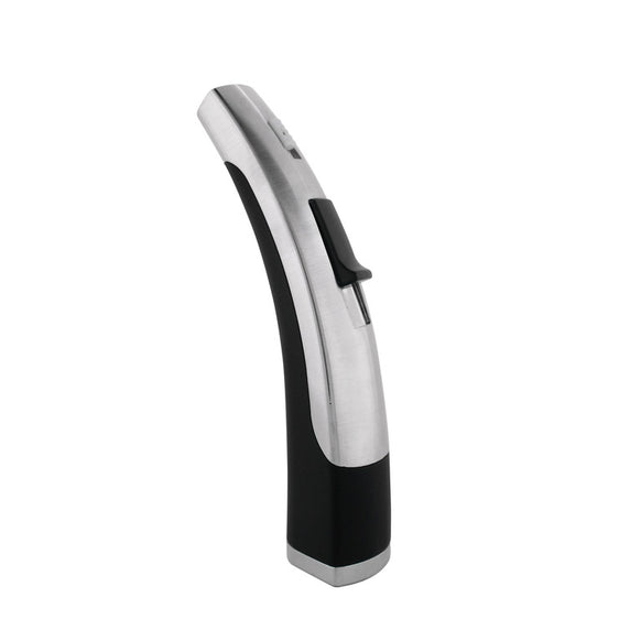 Jetline Echo Torch/Soft Flame Lighter - Silver w Black