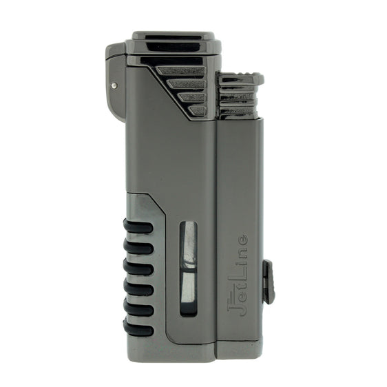 Jetline Gotham Quadruple Torch Lighter - Gunmetal
