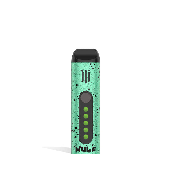 Yocan Flora Dry Herb Vaporizer by Wulf Mod - Teal Black Splatter