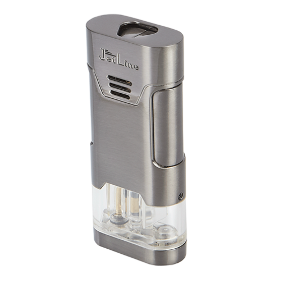 Jetline Mongoose Triple Flame Torch Lighter - Gunmetal