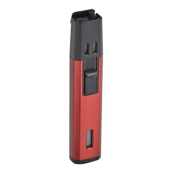 Jetline R-100 Mega Jet Single Flame Torch Lighter - Red