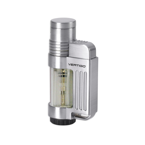 Vertigo Jolt Single Flame Torch Lighter - Clear