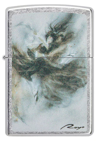 Zippo Lighter - Luis Royo Swirling Gracefully