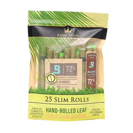 King Palm 25 Slim Rolls (25 Pack)