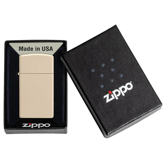 Zippo Lighter - Slim Flat Sand