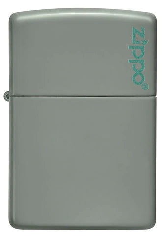 Zippo Lighter - Sage Green w/ Zippo Logo