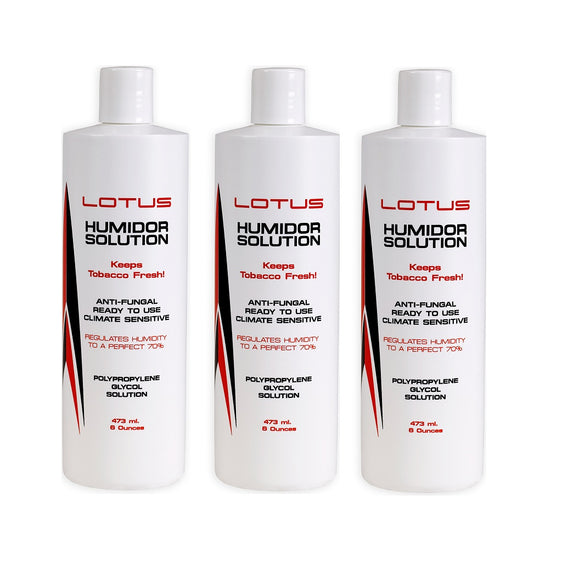 Lotus Humidifier PG Solution - 8 oz 3 Pack