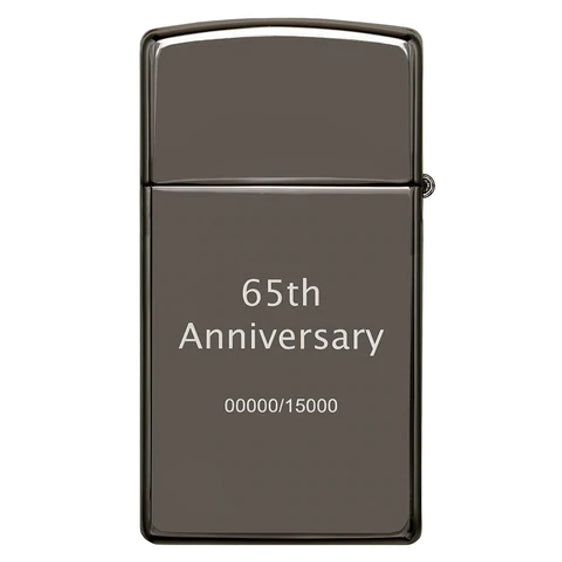 Zippo Lighter - Slim 65th Anniversary Collectible