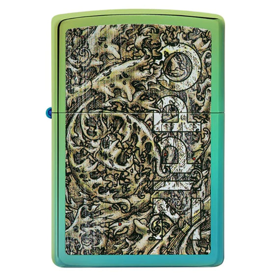 Zippo Lighter - Distressed Filigree Zippo