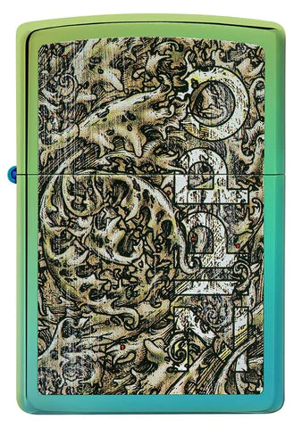 Zippo Lighter - Distressed Filigree Zippo