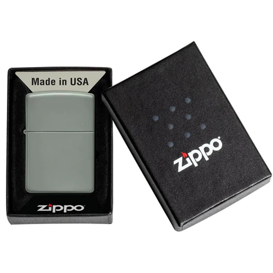 Zippo Lighter - Sage Green
