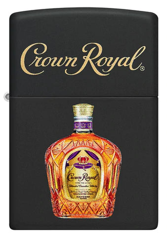 Zippo Lighter - Crown Royal Deluxe Bottle