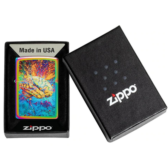 Zippo Lighter - Psychedelic Brain