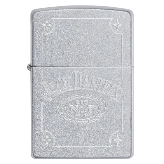 Zippo Lighter - Jack Daniel's Old No. 7 Chrome