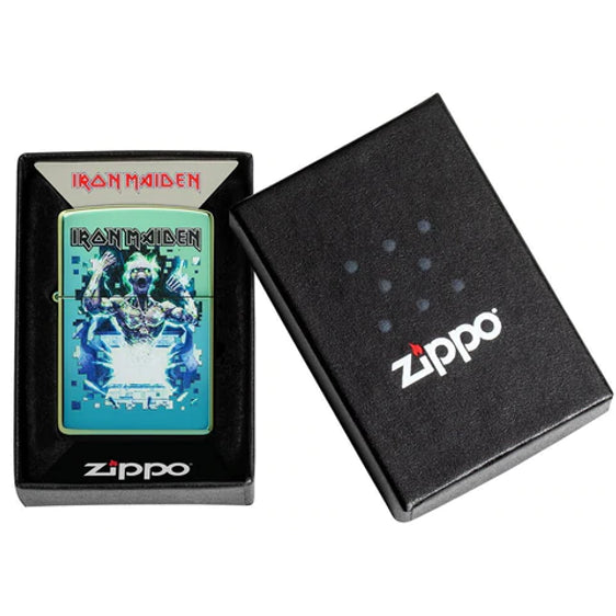 Zippo Lighter - Iconic Iron Maiden