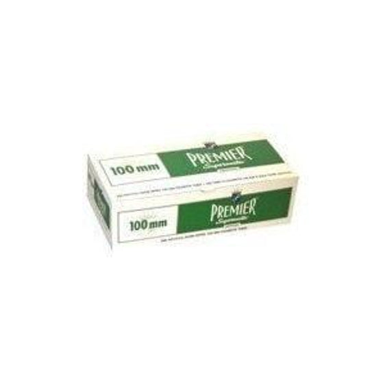 Premier Menthol Tubes Case 100's - 10,000 Tubes