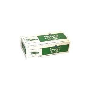 Premier Menthol Tubes Case 100's - 10,000 Tubes