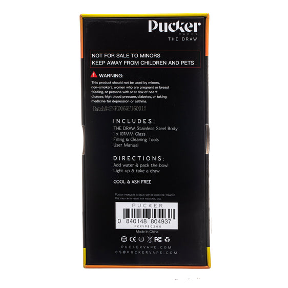 Pucker The Draw - Pipe