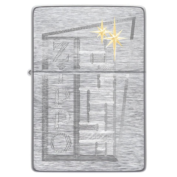 Zippo Lighter - Retro Star