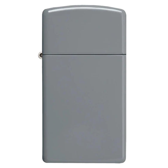 Zippo Lighter - Slim Flat Gray