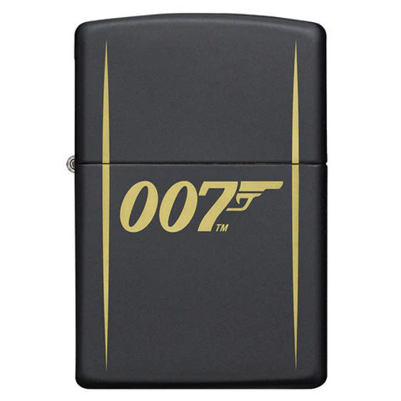 Zippo Lighter - James Bond 007 Black Matte
